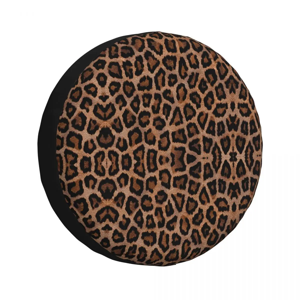 Leopard Skin Spare Tire Cover for Jeep Mitsubishi Pajero SUV RV Car Wheel Protectors Accessories 14