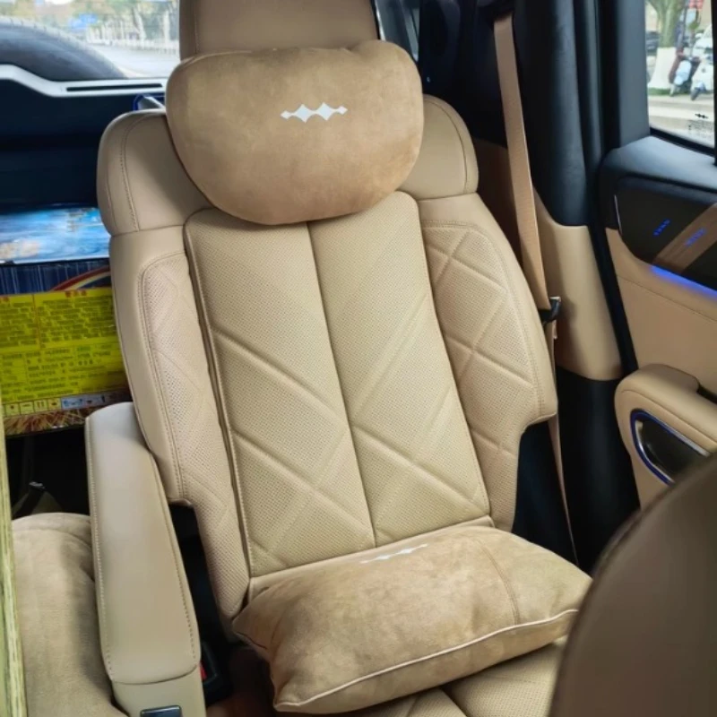 Car Special Headrest Waist Cushion For Equation Leopard Leopard 8 Neck Pillow Seat Pillow Decoration Modified Back
