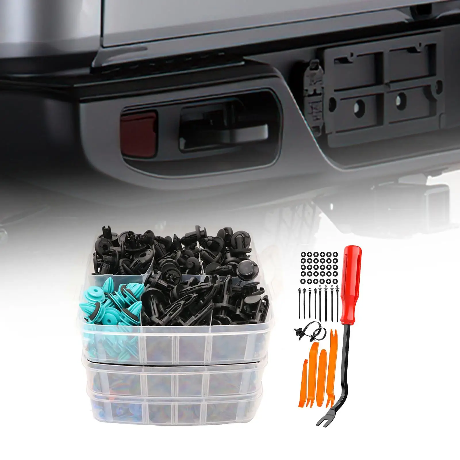 

Car Push Retainer Clips Kit Convenient Easy to Use Replacement for Auto