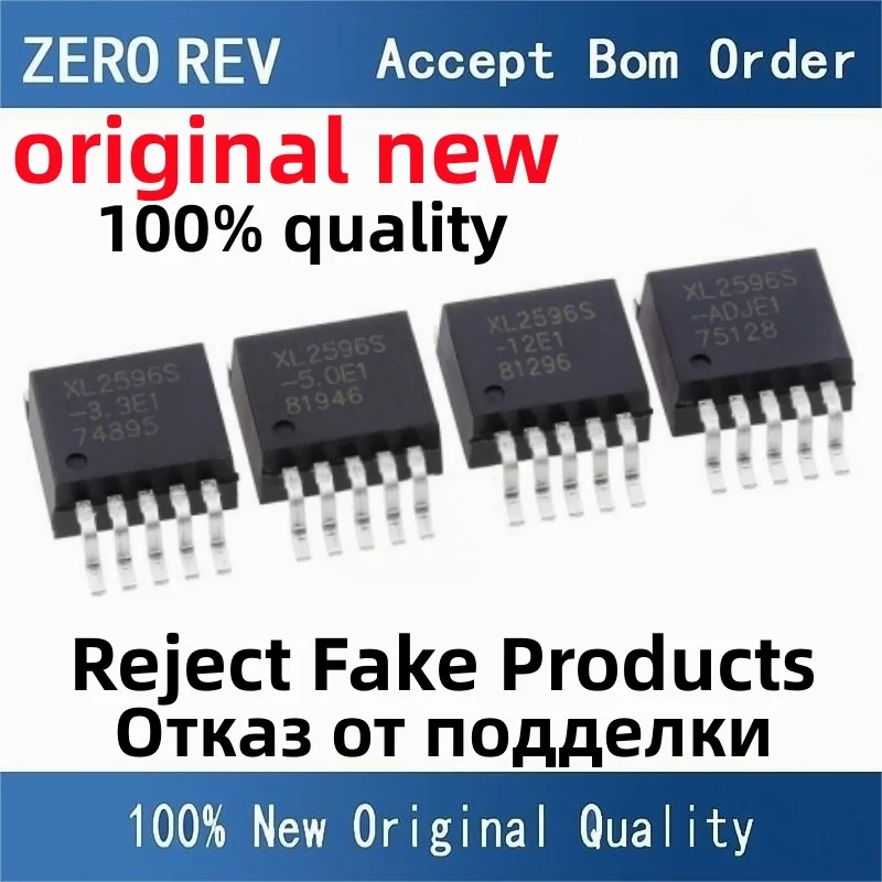 

10Pcs 100% New XL2596S-ADJE1 XL2596S-5.0E1 XL2596S-3.3E1 XL2596S-12E1 TO-263-5 TO263-5 Brand new original chips ic