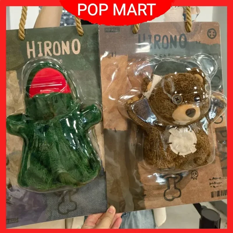 

Подлинная серия Pop Mart Hirono Bear And Dinosaur, модная слепая коробка, игрушки, куклы, сумка для догадок, загадочная коробка, аниме, экшн-фигурка, детский подарок