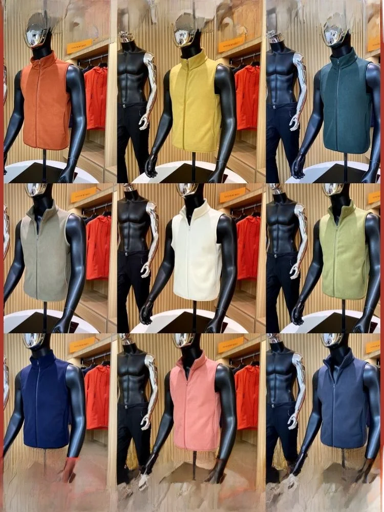 

Двусторонний жилет Fce Jaet, легкий теплый воротник-стойка на осень-зиму, мужские и женские цвета в наличии