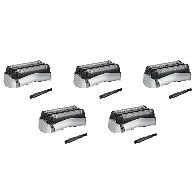 

A07R 5X Economical Replacement Shaver Foil&Cutter Set For Braun Series 3 21S 32S 320S-4 330S-4 340S-4 350CC-4 Shaver Head