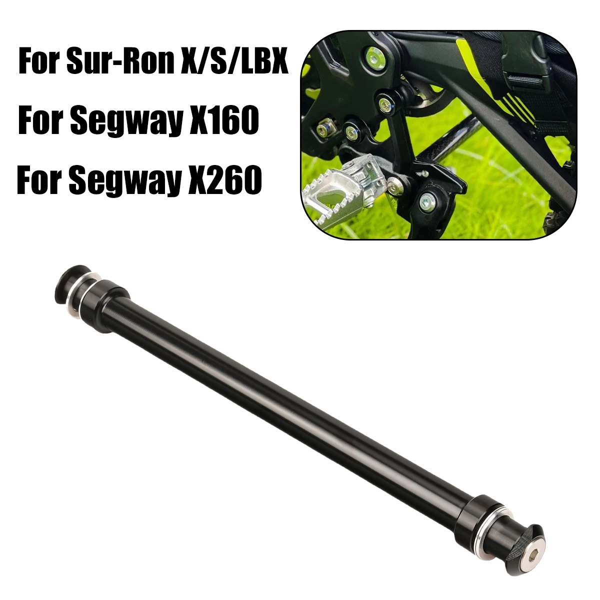 

Motorcycle CNC Foot peg Support Brace Footbracket For Surron Sur-Ron Light Bee X S LBX Segway X160 X260 Off-Road Electric Bike