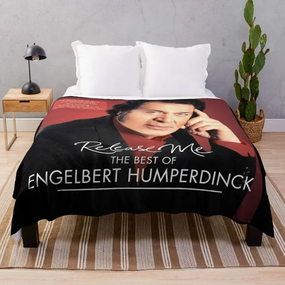 

The best of engelbert humperdinck Throw Blanket Flannels Sleeping Bag Warm Tourist Blankets