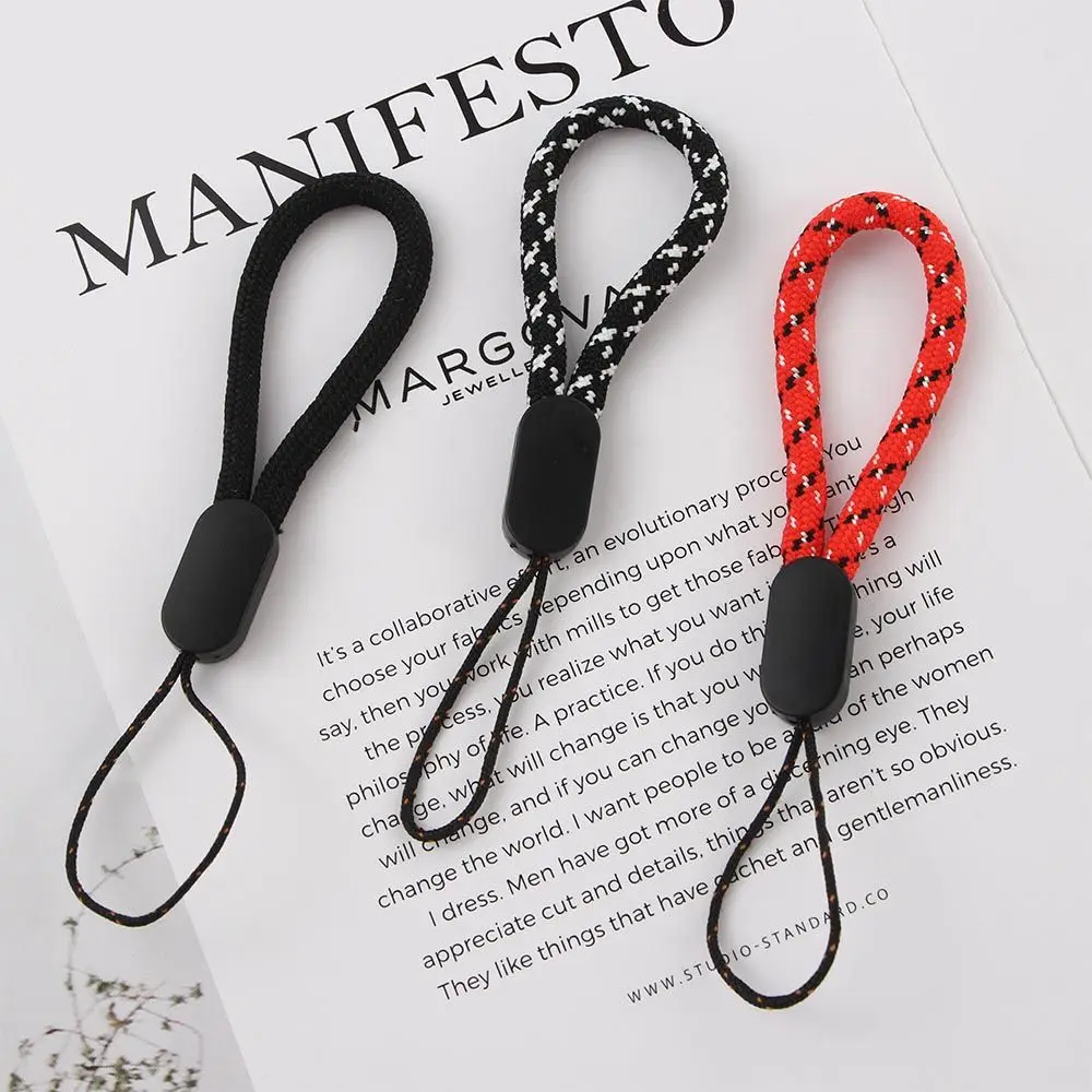 Mobile Phone Strap Short Lanyard for Keys ID card Cell phone Universal Hold Lanyards 6 Colors Handheld Rope Wear-resistant Strap