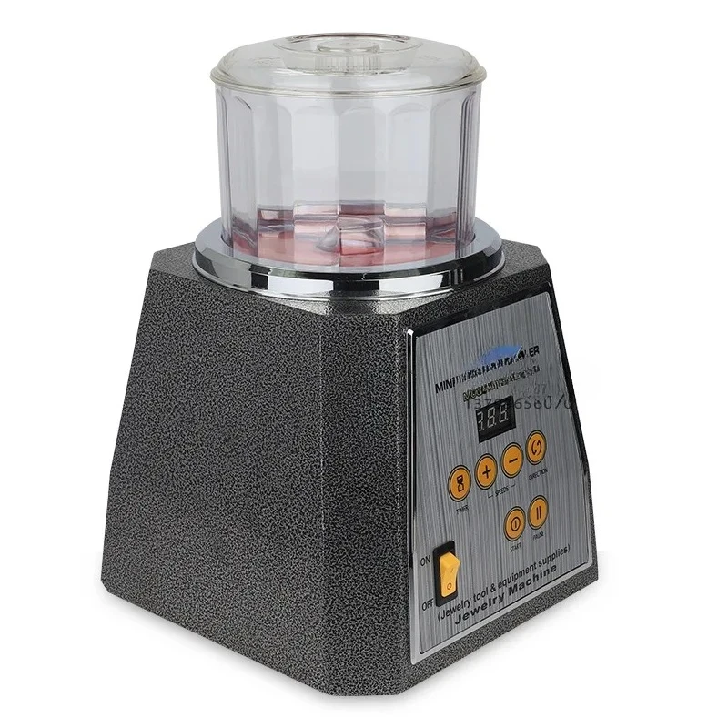 

Small KD-130 magnetic polishing machine to remove burrs and burrs, gold, silver and copper jewelry processing gold tools
