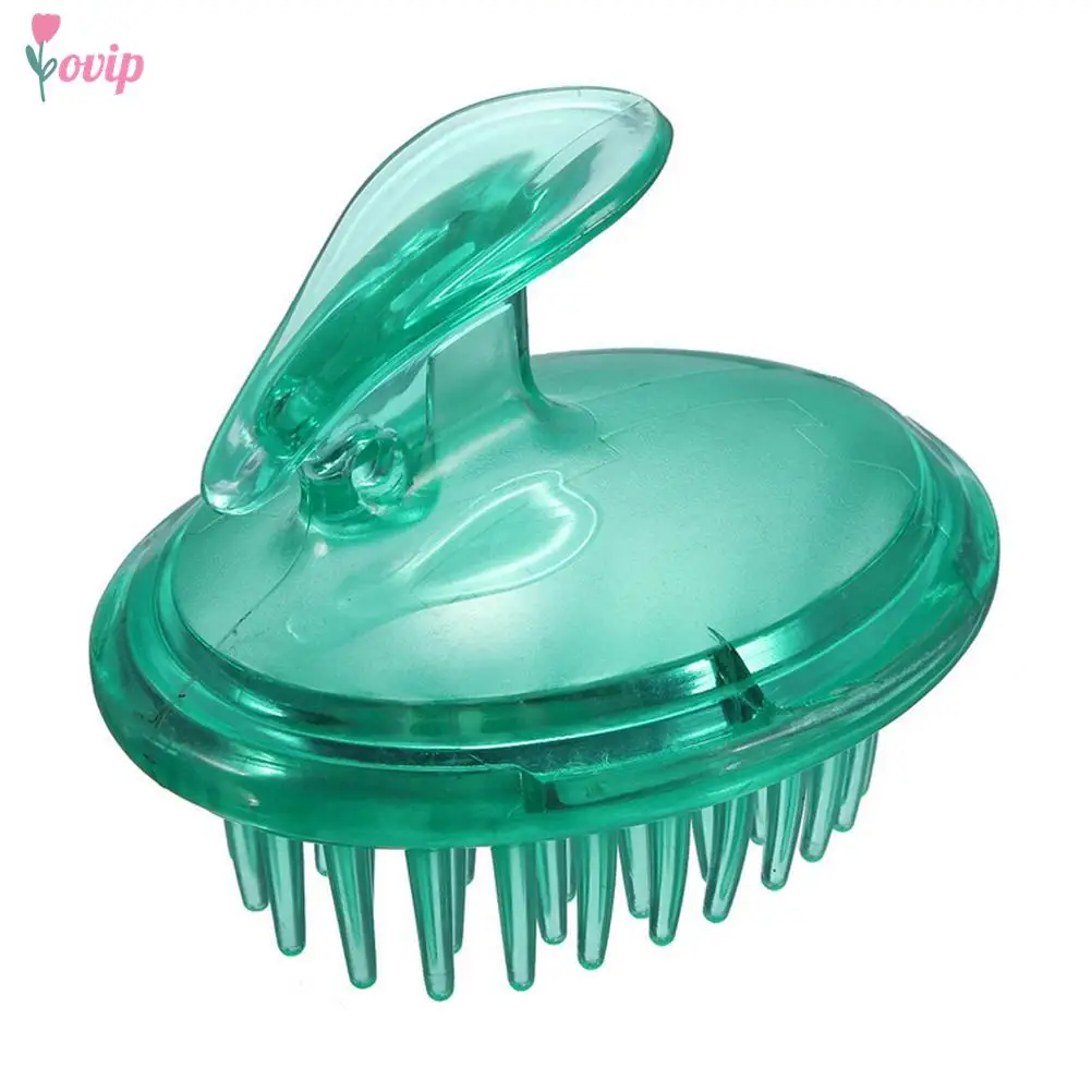 Comb Handheld 4 Colors Scalp Shampoo Massage Brush Washing Comb Shower Head Hair Mini Head Meridian Massage Wide Tooth