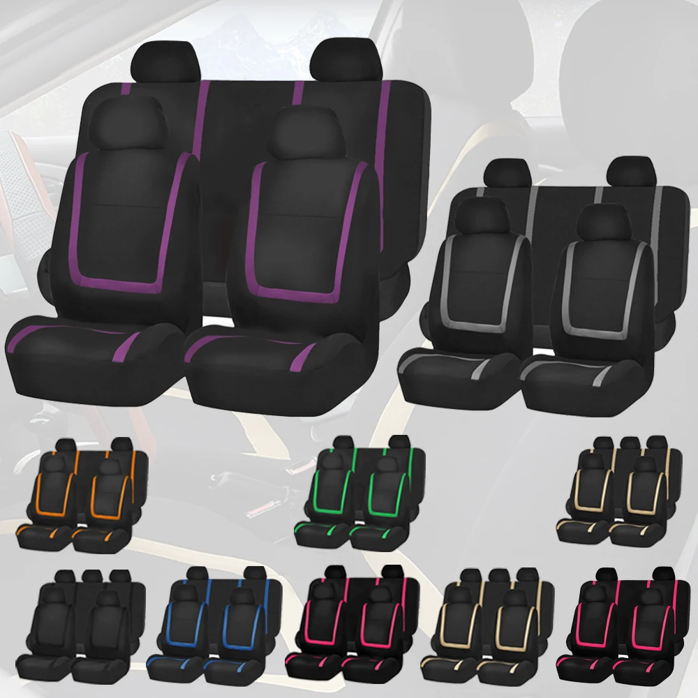 Coprisedili per auto in tessuto per Acura MDX RDX ZDX RL TL CDX TLX TSX RSX per accessori per auto da salone Cuscino imbottito Fodera di protezione del sedile