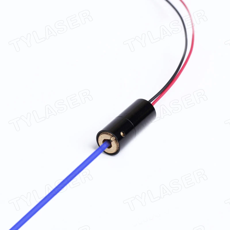 D8X30mm Focusable Laser Diode Module 0.5mW 1mW  5mW 10mW 20mW 30mm 405nm Violet Blue Dot Industrial Grade ACC Driver TYLASERS