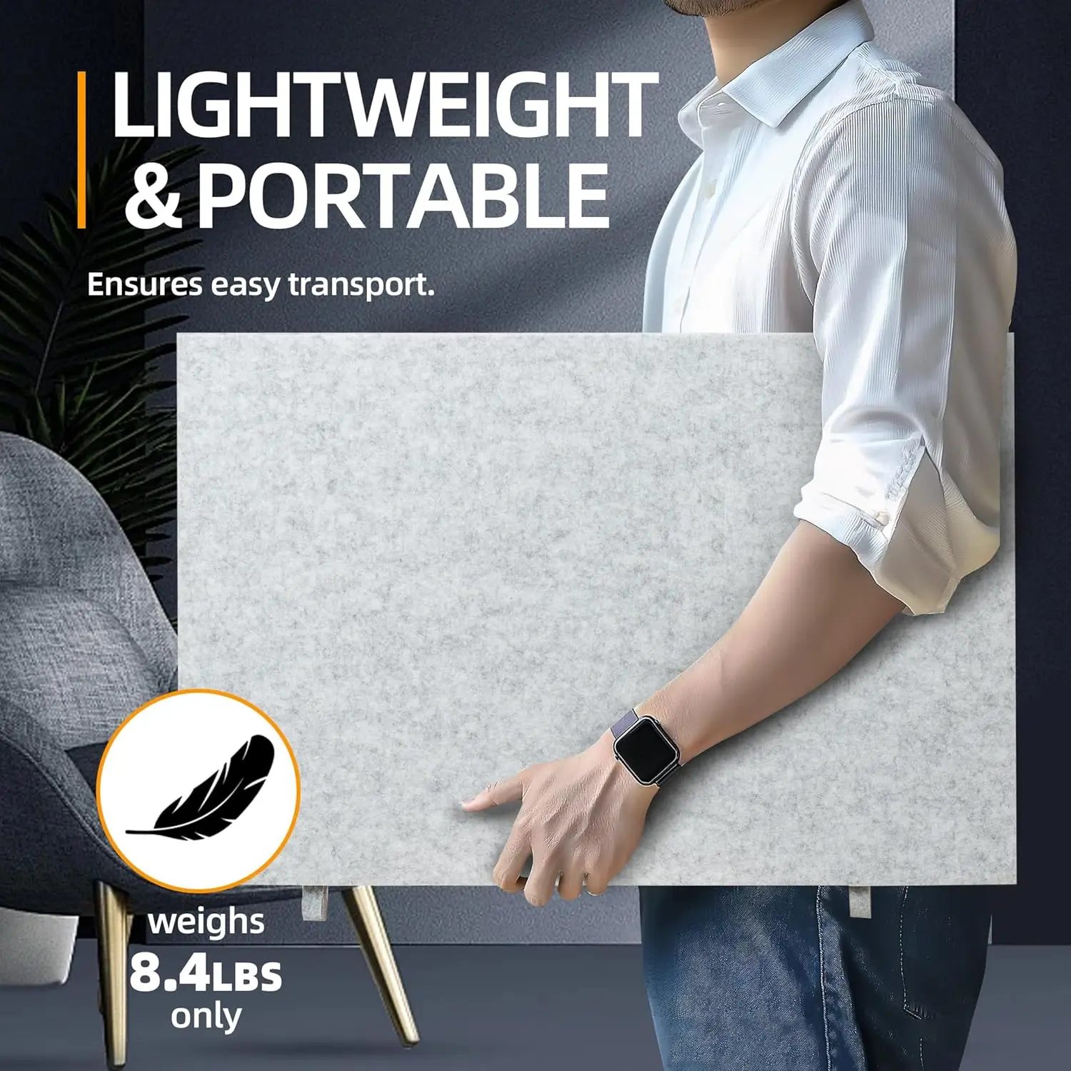 Table de puzzle inclinable et pliable de 2000 pièces avec support et couvercle conçus 2 en 1, plateau de puzzle en feutre léger avec 6 couleurs Dr