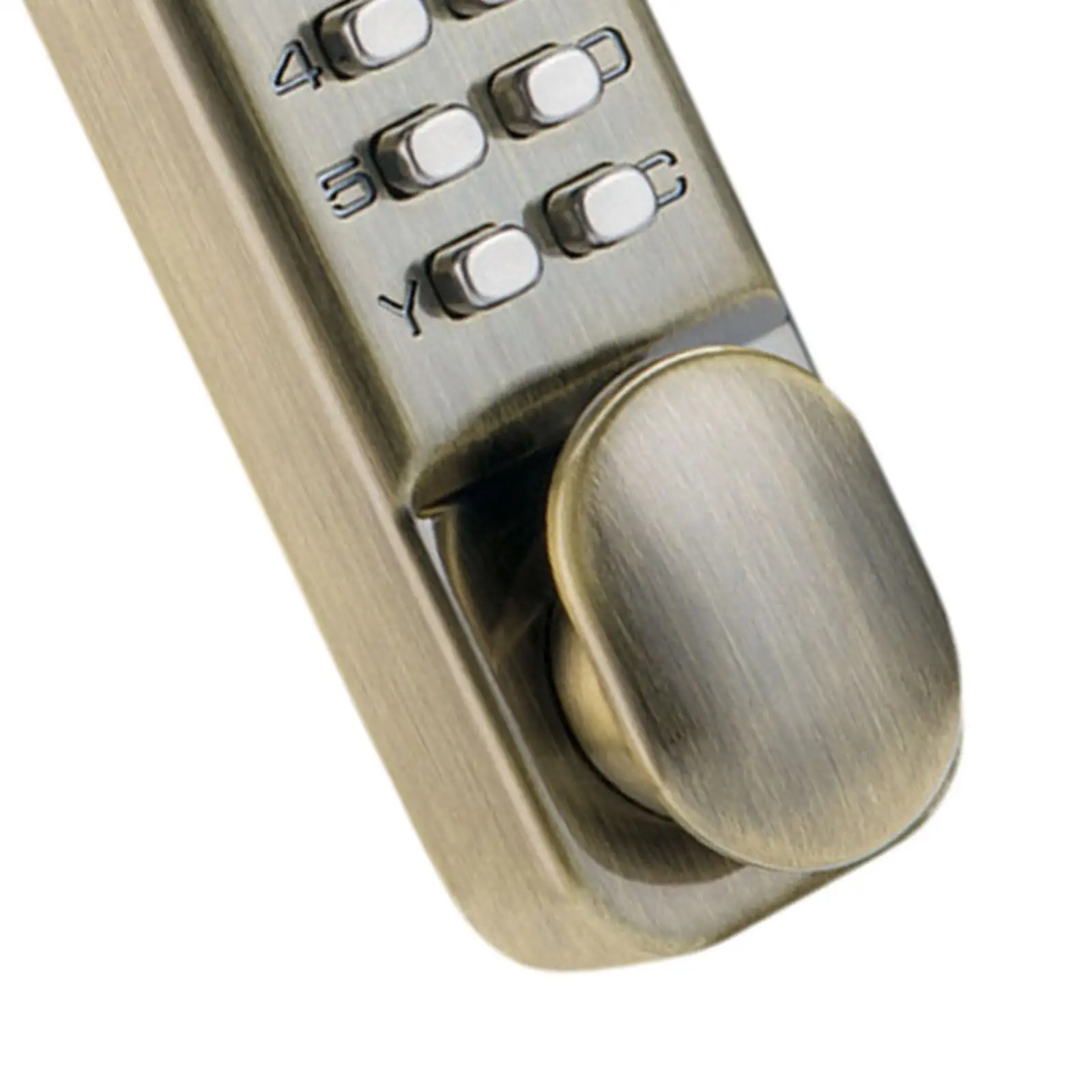 Mechanical Door Lock Waterproof Password Mechanical Keypad Door Lock Keyless Door Lock for Office Kitchen Hotel Balcony Outdoor