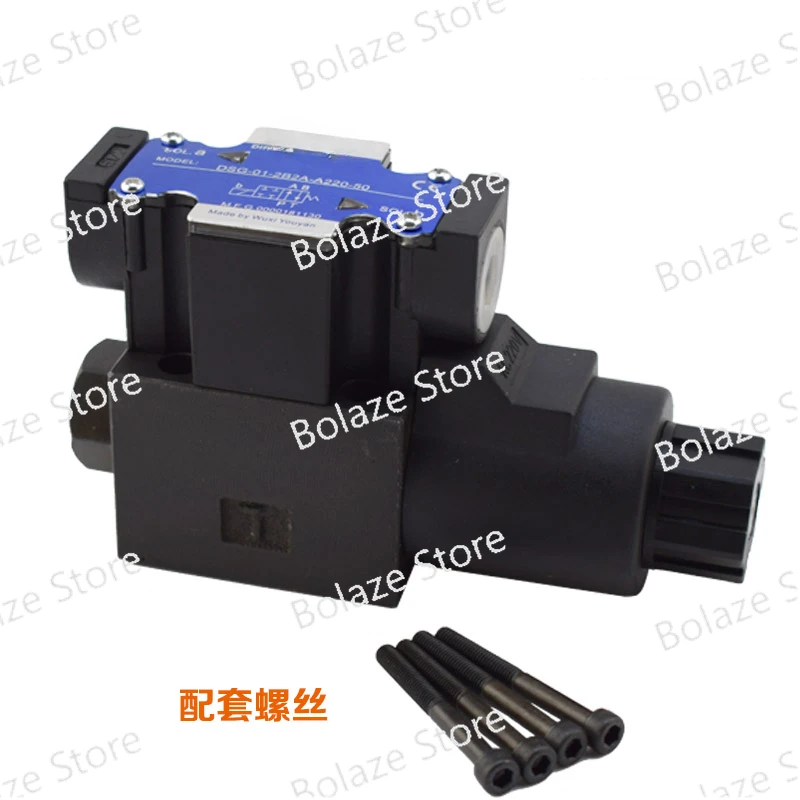 

6-port hydraulic valve DSG-01-2B2 electromagnetic reversing valve DSG-01-3C2-D24-N1-50 3C4 3C60