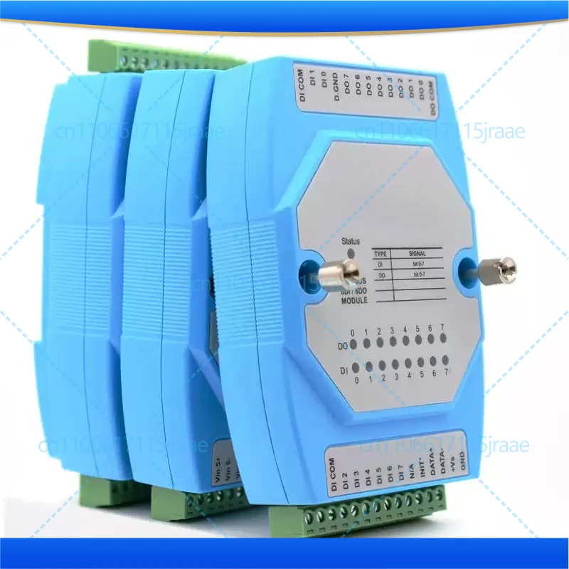 Modbus RTU 485 Remote IO Module Analog Current Voltage Digital & Temperature Collection Module Power Tools Accessory