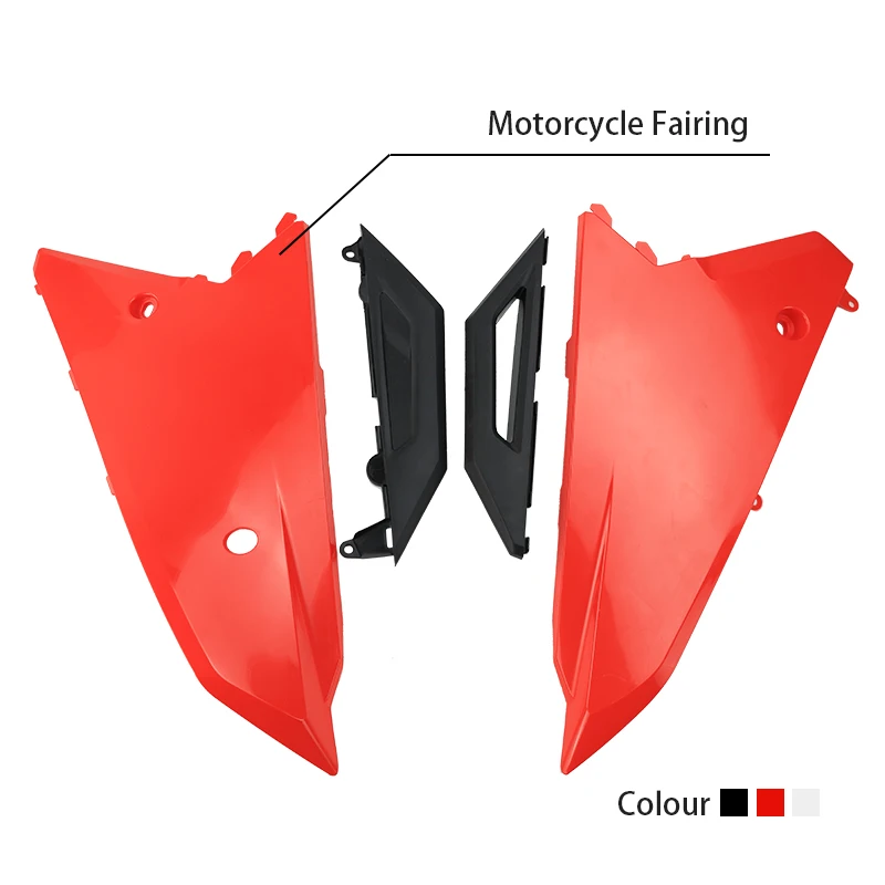 

Side Panel Set Guard Protector Fairing Cowl Cover Rear Fender Left Right For CRF450 2022 Off Road Enduro Motocross Dirt Bike
