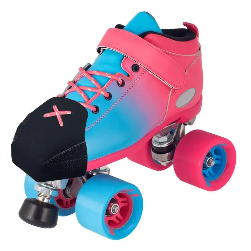 1 Pc Skates Roller Anti-friction Feet Toe Cap Guard Leather Toe Guard Skating Cover Protectors for Outdoor Training 6 Colors