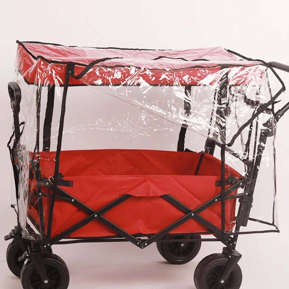 Camping Trolley Rain Cover Garden Picnic Wagon Stroller Cart Waterproof Cover Outdoor Rain And Snow Shed Garden Terrace