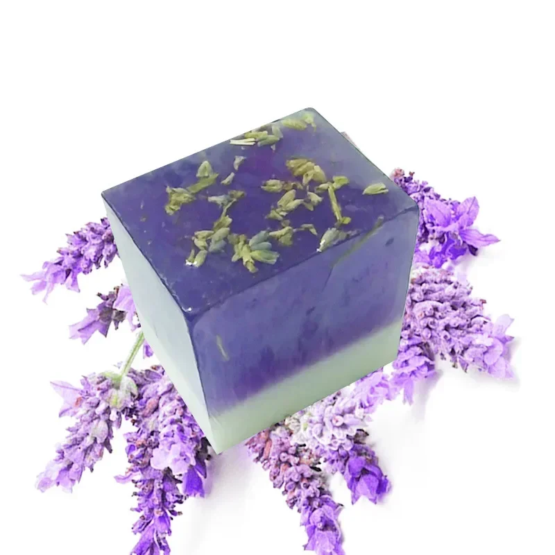 150g Dry Flower Essential Oil Soap Lavender Jasmine Rose Bath Soap Skin Care Cleansing Face Hand Nourishing Handmade Soap