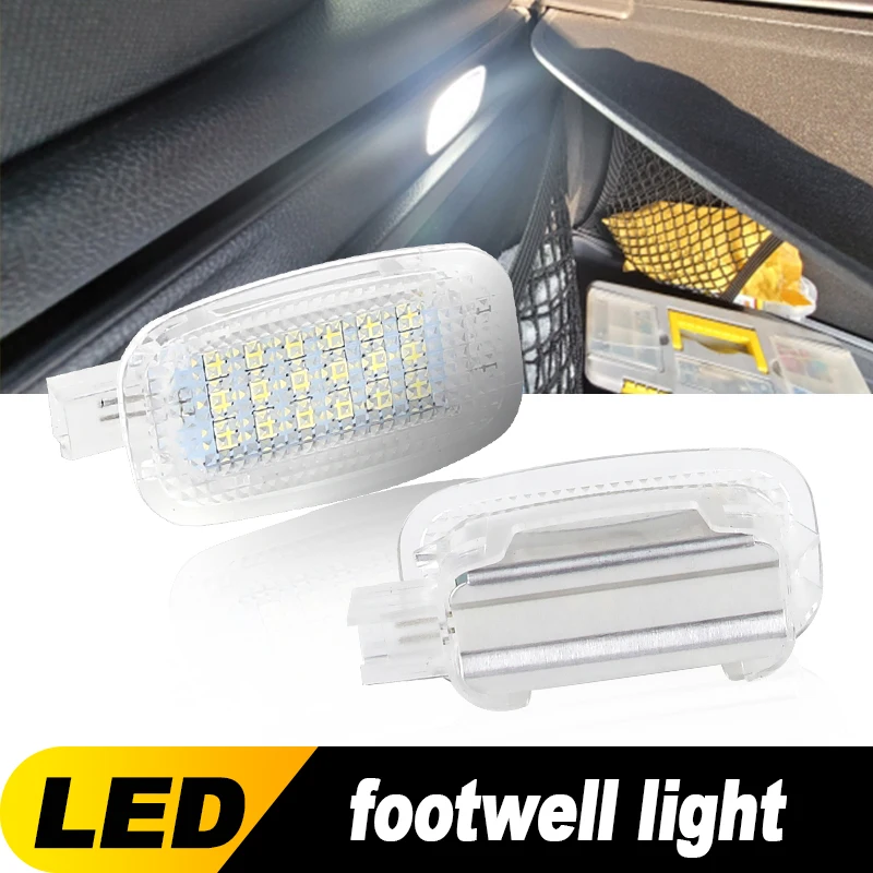 1 pz/2 pz Lampada di Benvenuto Per Mercedes Benz W169 W245 W204 W216 W212 C207 W463 X164 X204 W164 W251 LED Bianco Porta luce di cortesia