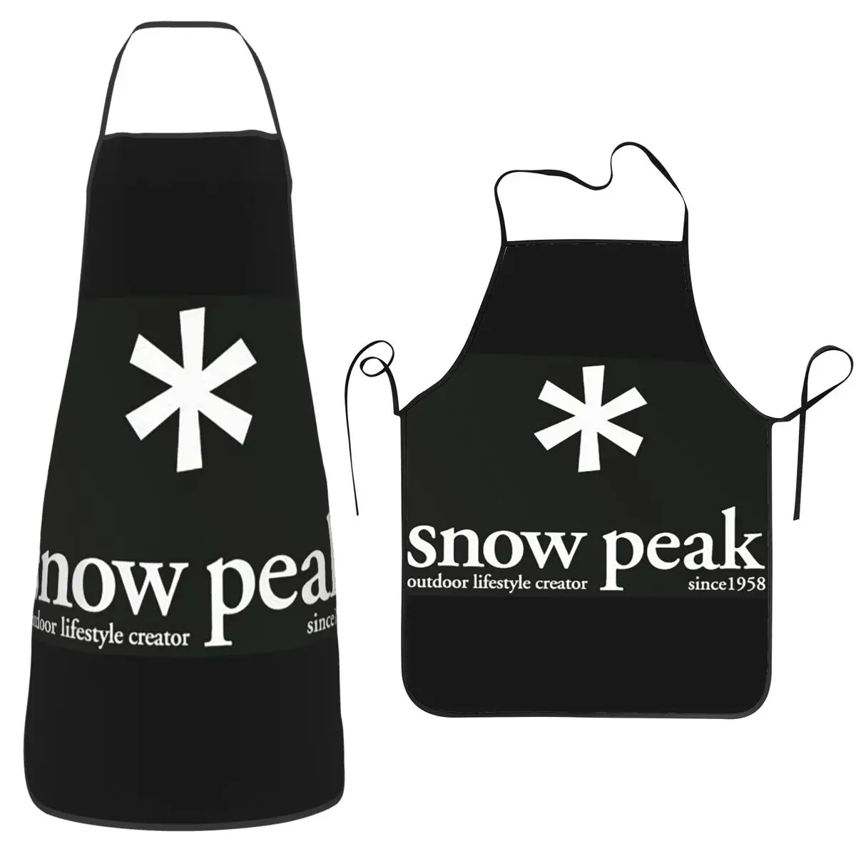 

Роскошный фартук-нагрудник L-Snow Peak без рукавов для поваров, для кухни, уборки, рисования, для женщин и мужчин