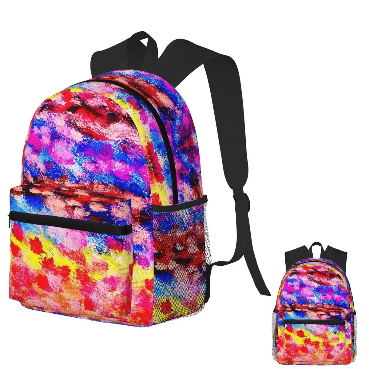 

Abstract Summer Sky Student Backpack School Bag Hiking Travel Daypack for Men Women Fashion Bookbag Shoulder Bags