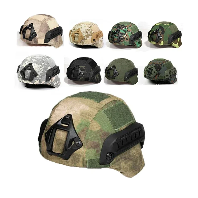 mich2000 capa de capacete tático caça airsoft tiro ao ar livre esportes camuflagem capacete protetor pano capa capacete acessório