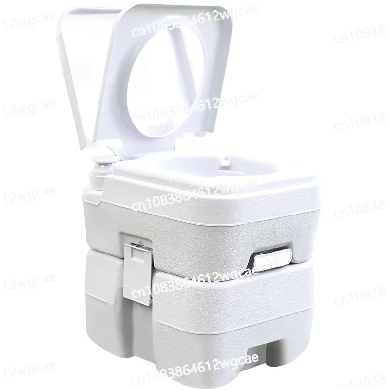 

20L Outdoor Camping Car Toilet Portable Mobile Toilet Indoor Piston Pumping Water Flushing Pregnant Women Toilets