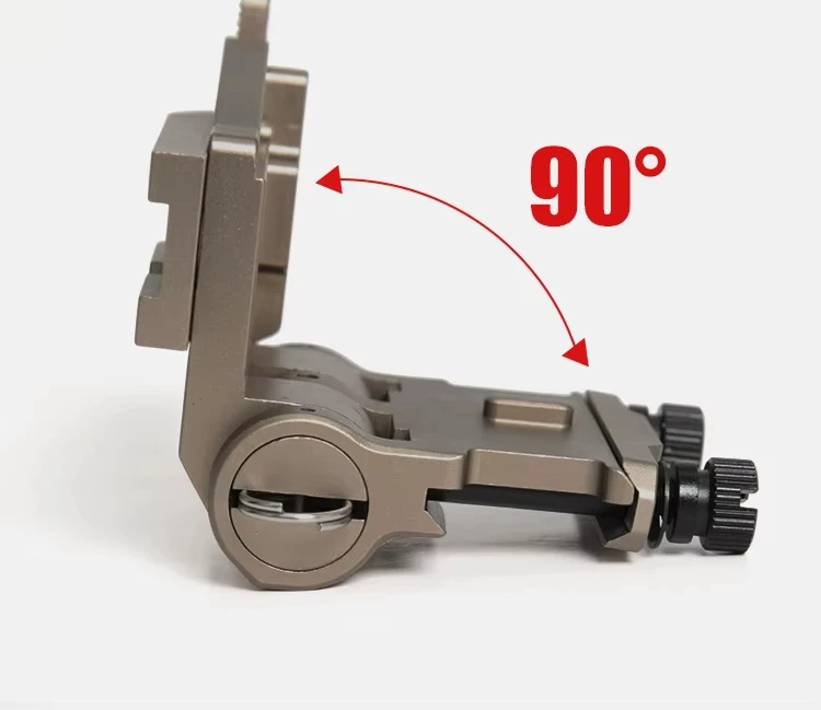 Neue Gen 2 Schnellverschluss G33 Flip-up Halterung im Wx-Stil für 20mm Picatinny-Schiene Jagdoptik Metallzubehör Universell Passend – Detail 4