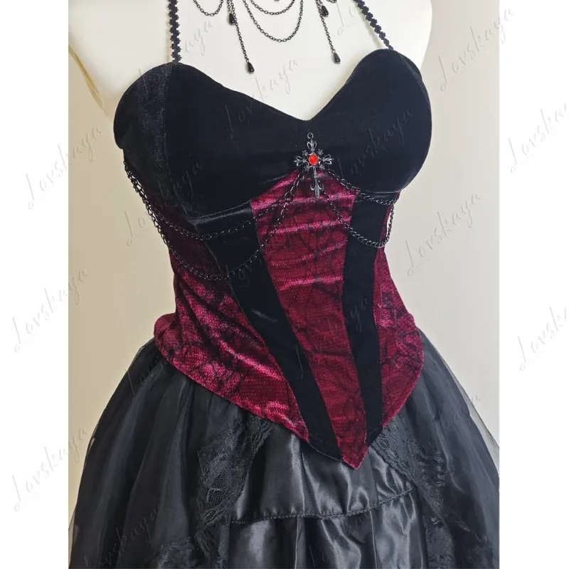 مجموعة تنورة جديدة أنيقة بحمالات للرقص اللاتيني