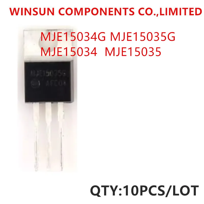 

100% New Imported Original MJE15034G MJE15035G MJE15034 MJE15035 TO-220 Audio Pairing Triode 4A 350V