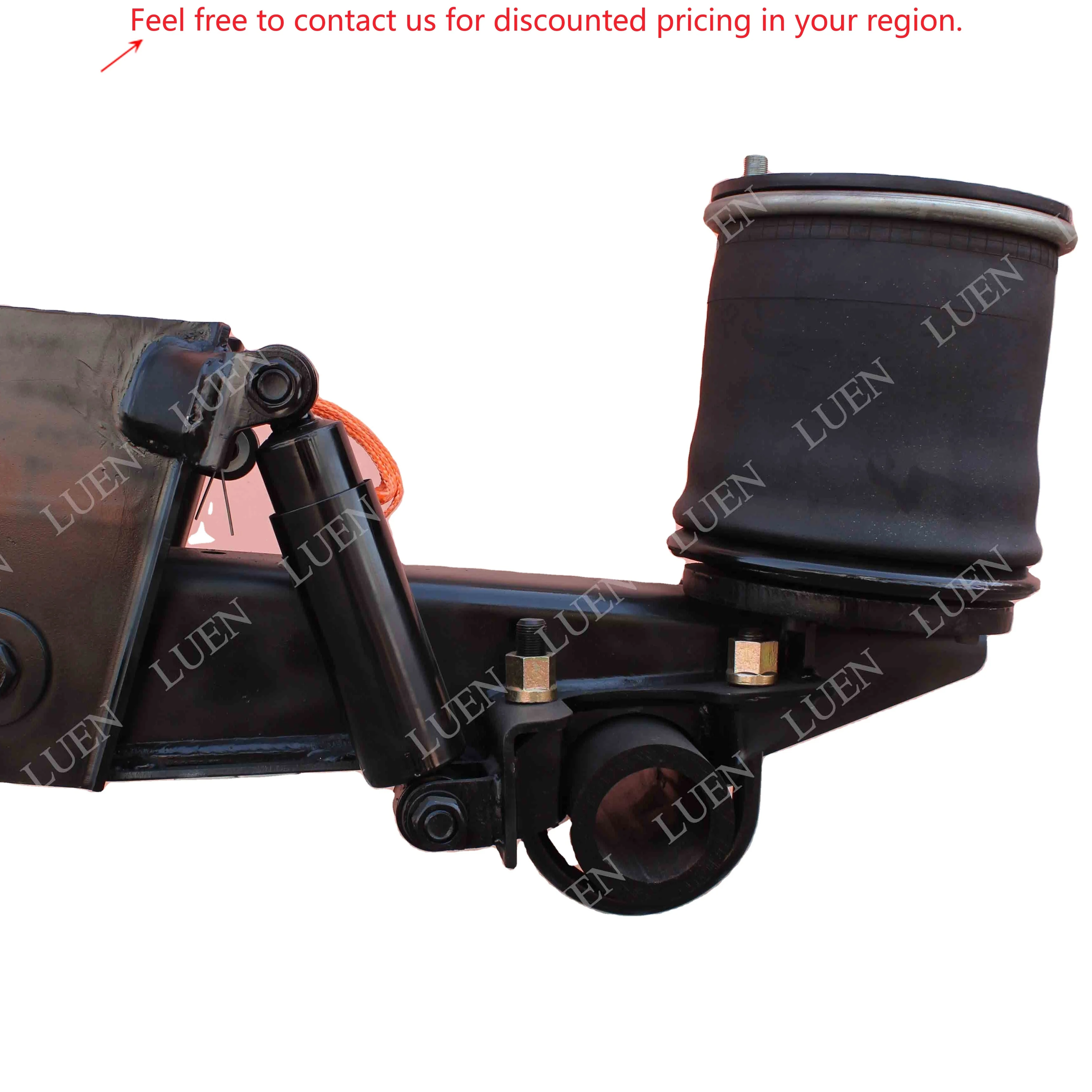 

LUEN Factory Supplier Steel Trailer Air Suspension Parts Semi Trailer Parts German/American Type Air Suspension
