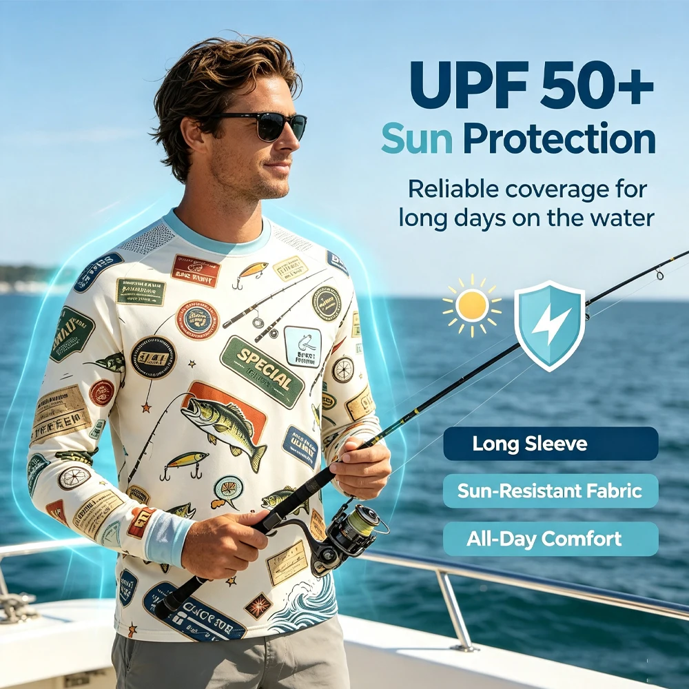 Mens Fishing Shirt Long Sleeve - đánh giá và giá Camping Outdoor Clothing