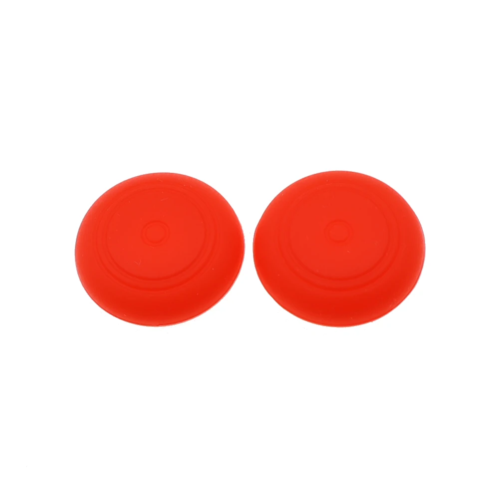 2개 실리콘 캡 고무 스킨 썸스틱 그립 조이스틱 커버 스위치 2 썸스틱 게임 액세서리