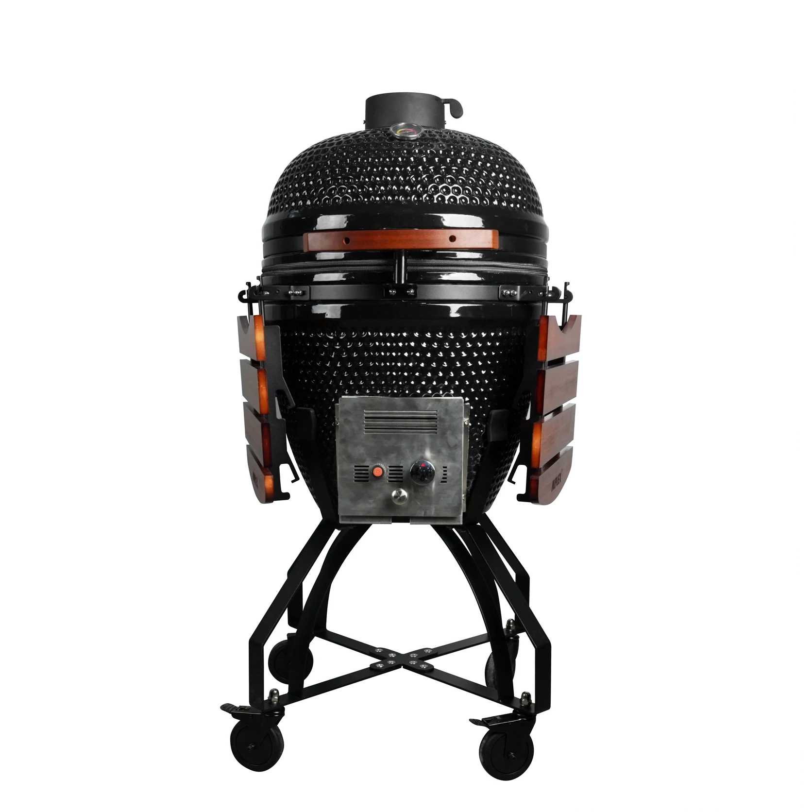 

Газовый барбекю Auplex, керамический 21-дюймовый гриль, настройка уличной кухни, барбекю, угольный гриль, Камадо