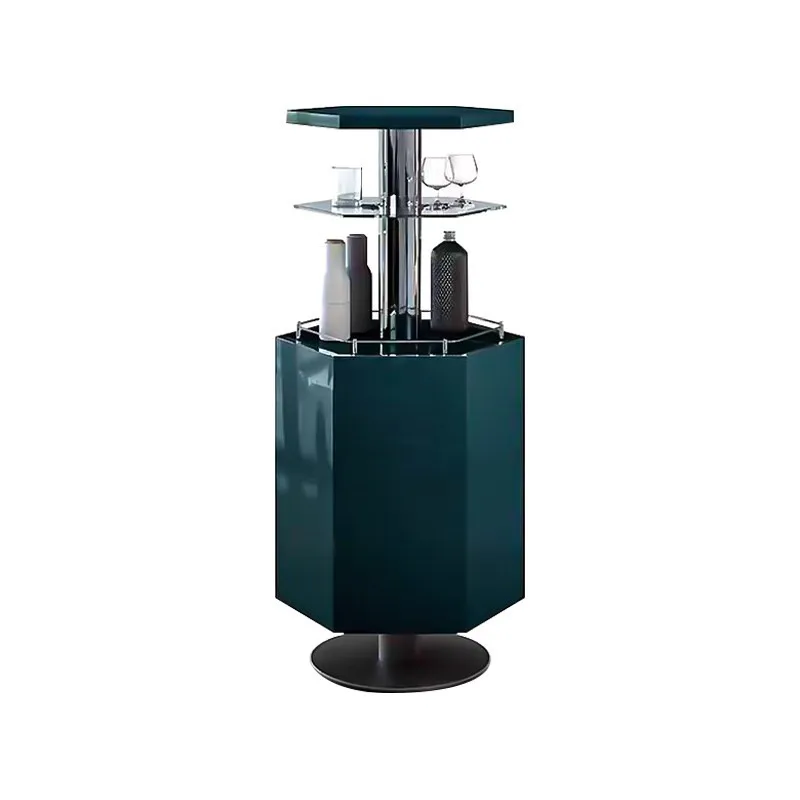 *Italian Villa High - End Customized Wine Cabinet - Contemporary Height - Adjustable Electric Lifting for Living Room and Hotel