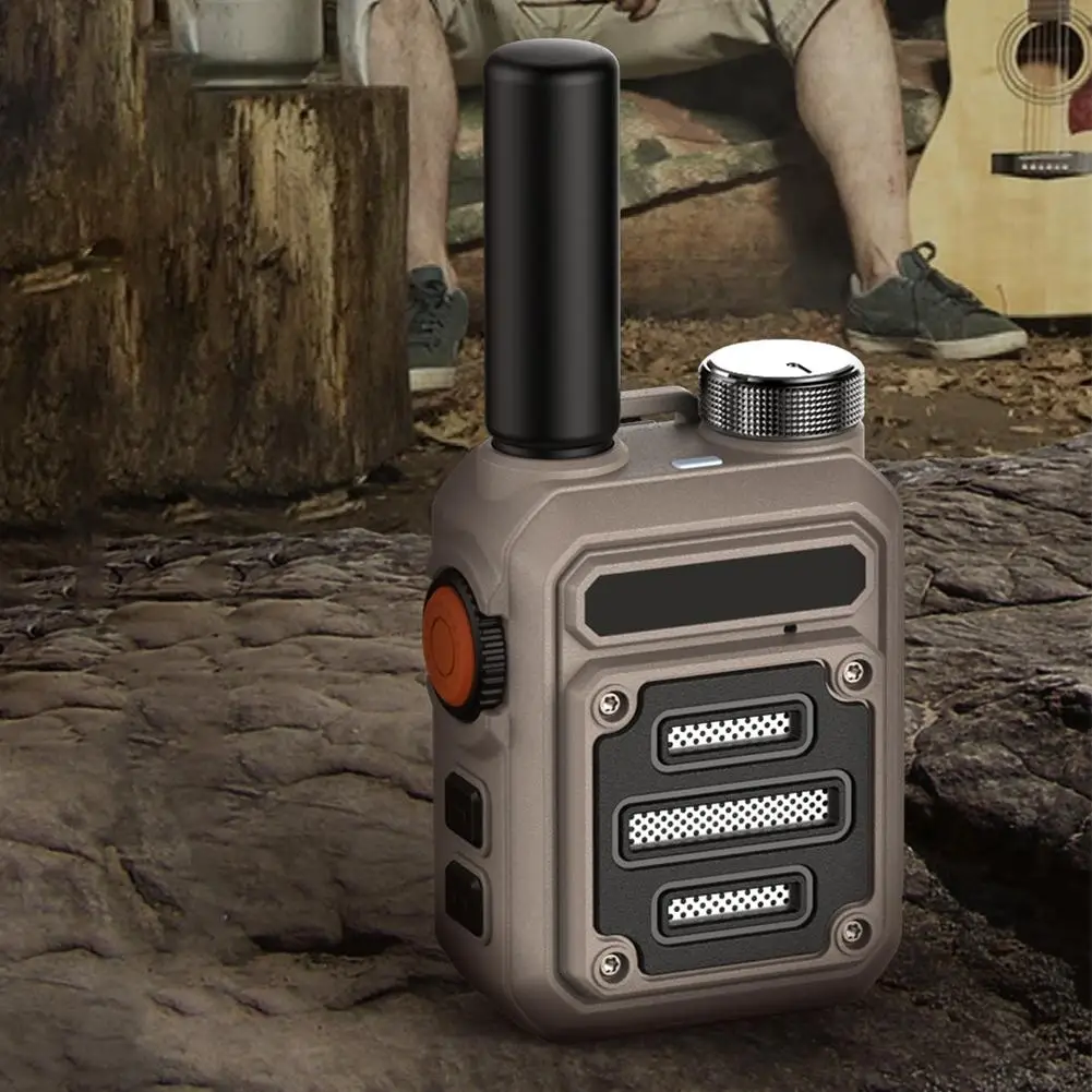 G63 Mini Walkie Talkie Portable Type-C Charging Walkie-talkies 5000mAh Portable Radio For Outdoors