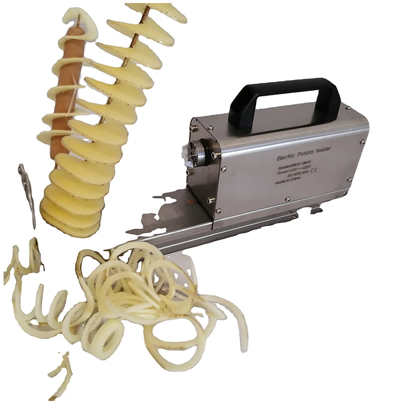 

Commercial stainless steel fast slicer, stainless steel potato and carrot slicer, potato stick whirlwind potato slicer