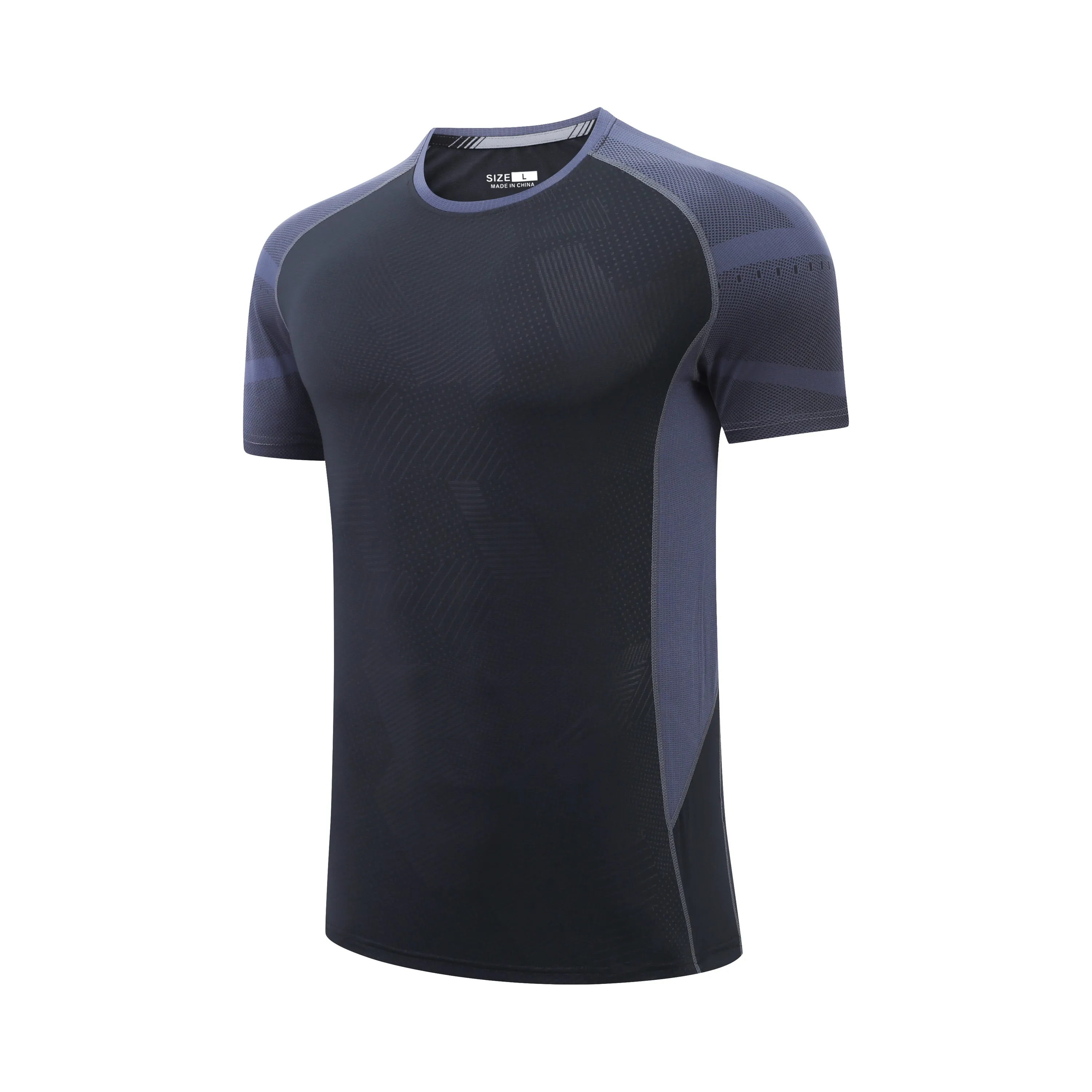 Men Shirts Bodybuilding Sports T-Shirt New Quick Dry Fitness Running Training Tops Lightweight Gym Short Sleeve