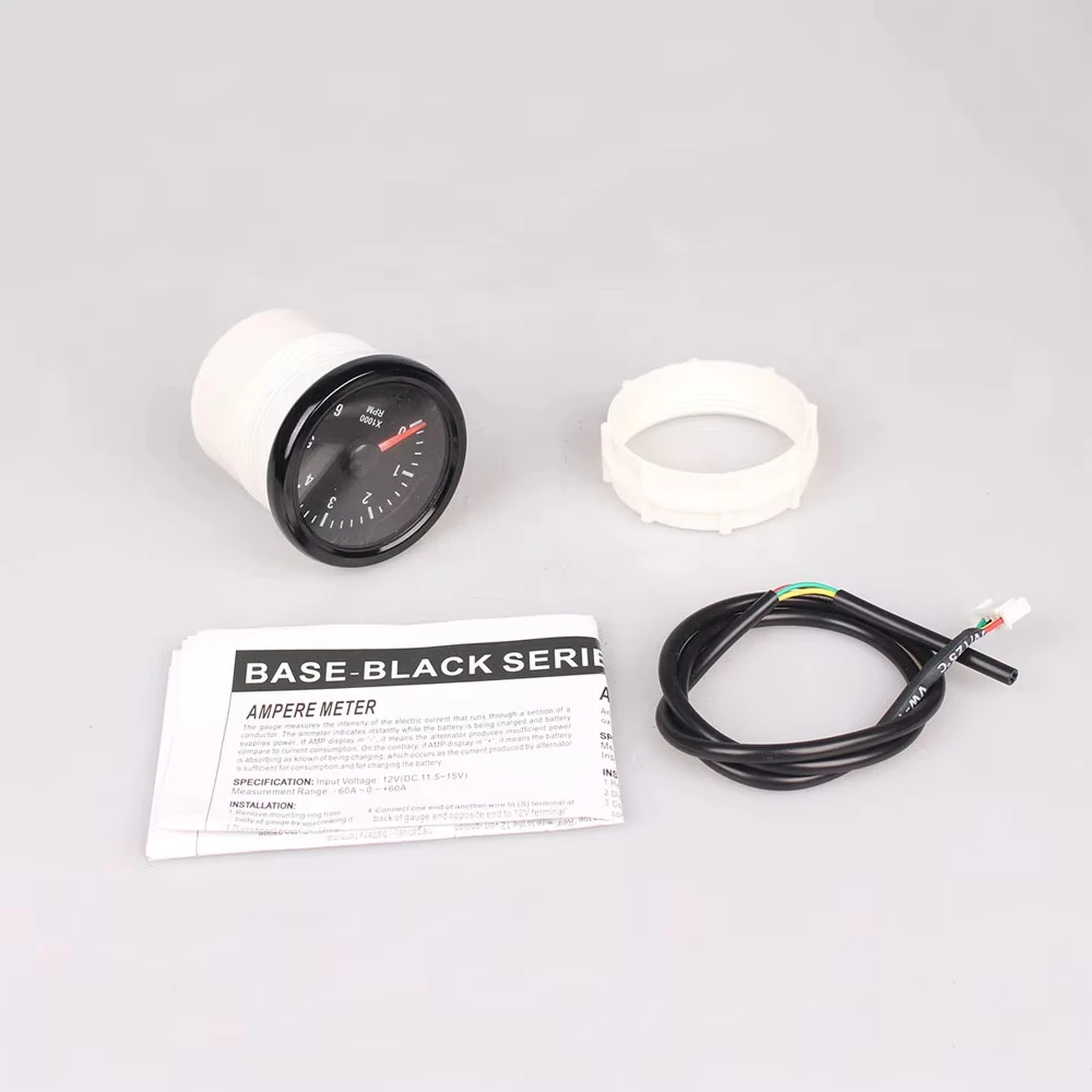 For Diesel Tachometer Gauge 0-6000 RPM Electrical Tachometer