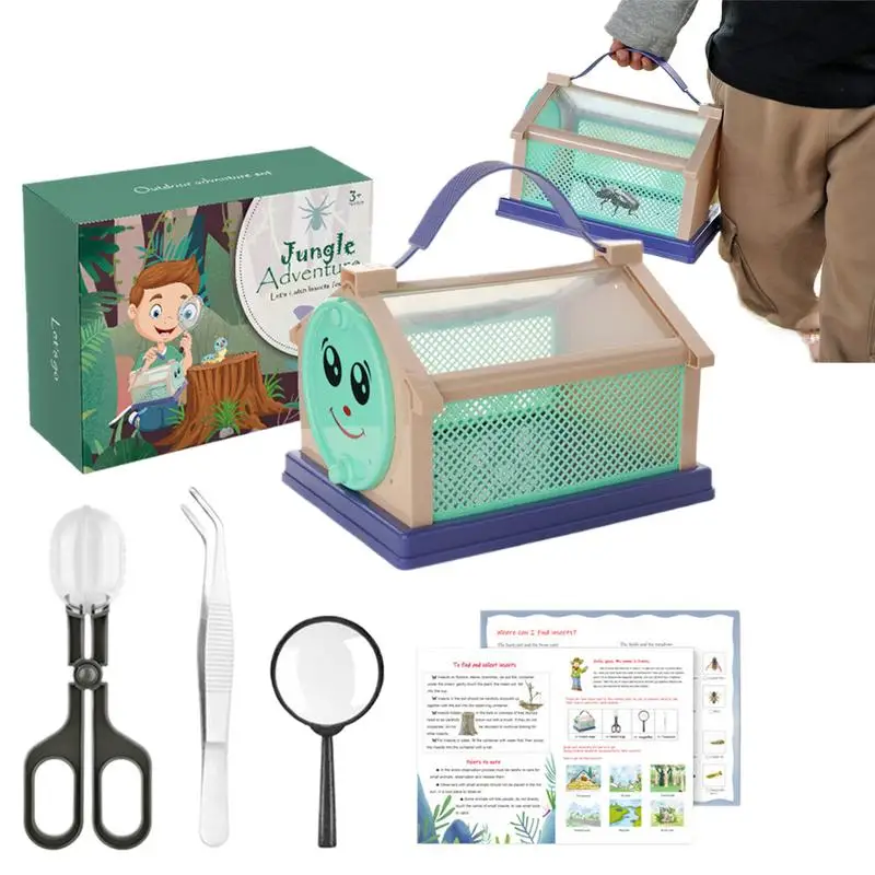 Outdoor Explorer Catcher Kit Outdoor Nature Explorer Kit Educational Kids Explorer Camping Kit Safe Science Educational Kit with