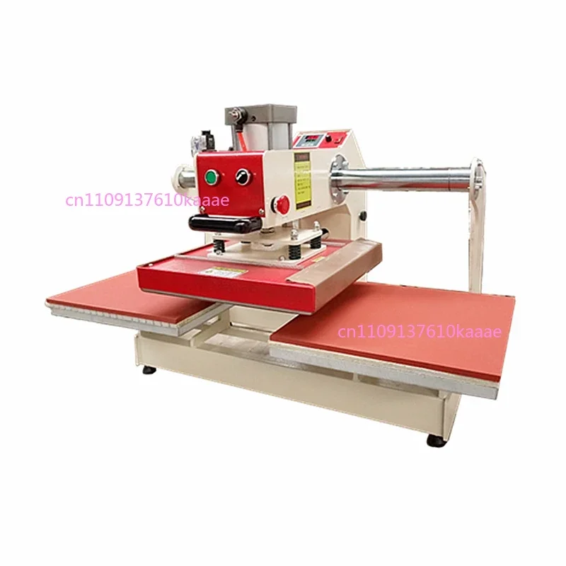 

Double Station Hot Stamping Machine 38x38 Heat Press Foil Machine 30x30 Pneumatic Automatic T-Shirt Printing Machine 2000W 2300W