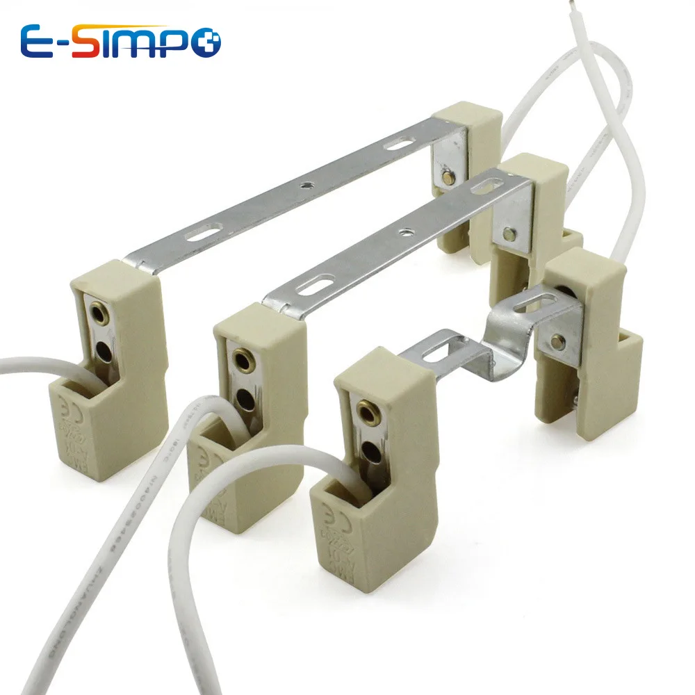 

4 шт. R7S светодиодный держатель лампы, цоколь 254 мм, разъем для светильника, 1500 Вт, металлогалогенная УФ-лампа, держатель прожектора