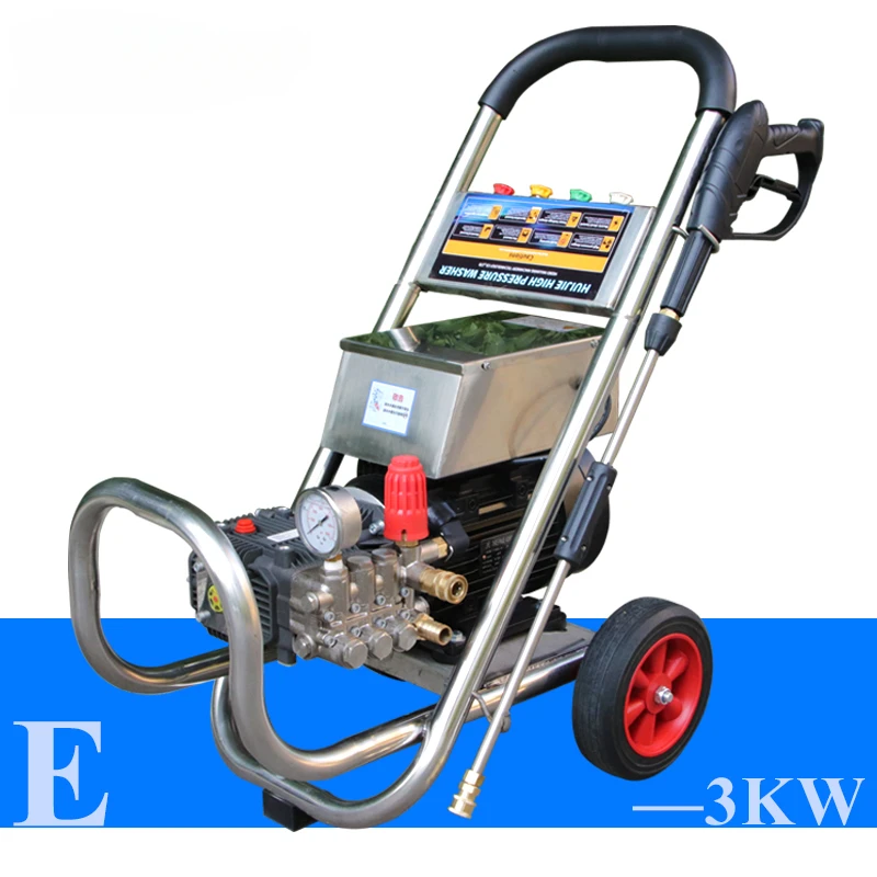 3KW 160bar Electric Commercial High Pressure Washer Carwash Shop Farm Factory Wash Family High Pressure Washer 2024 Hot Sale