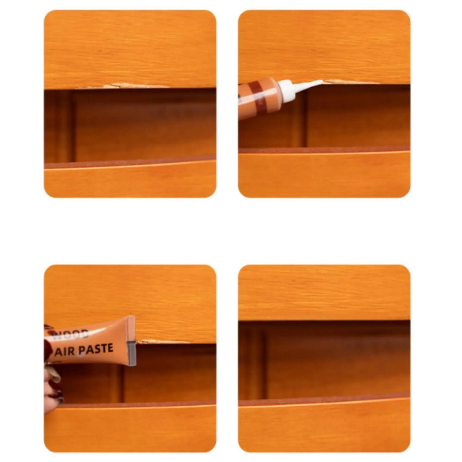 Water Based Wood Repair Putty Multi Color Filler Paste for Floor Door Board Damage Strong Adhesive Glue for Woodworking Projects