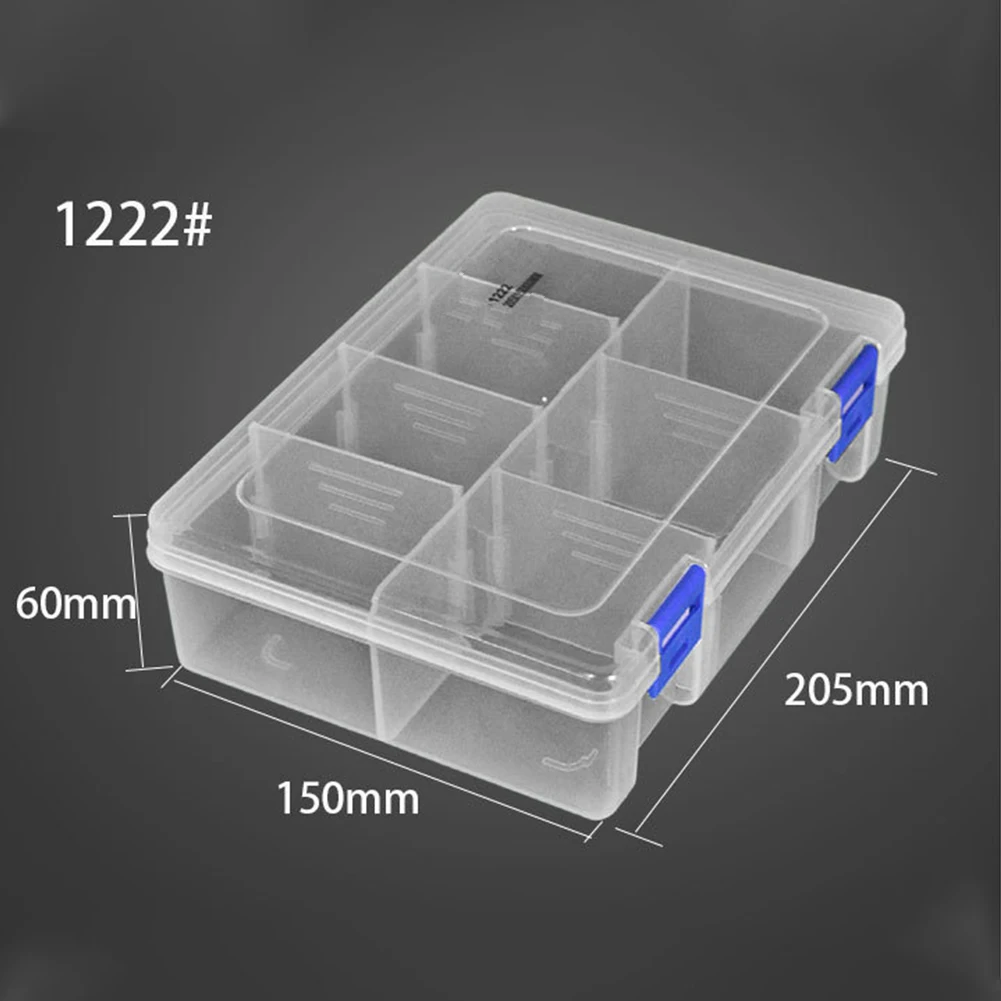 For Accessories Jewelry Storage Storage Box Home Organization As Show Clear Compartment Organizer Dustproof Feature