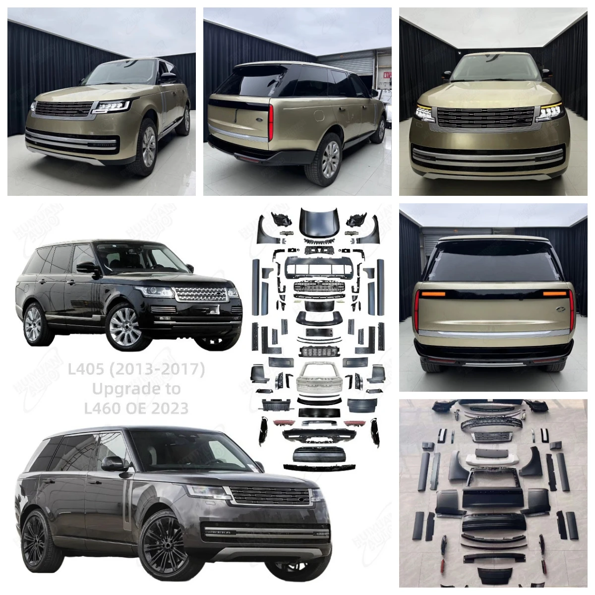 Dream Garage Factory Price Auto Modification Conversion Body Kit For Range Rover IV L405 Executive Vogue 2013-2017 Update To 202