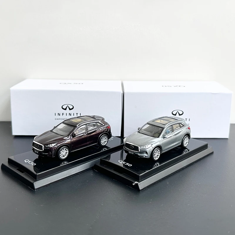 

1:64 INFINITI QX50 SUV Alloy Car Diecasts & Toy Vehicles Car Model Miniature Scale Model Car For Children