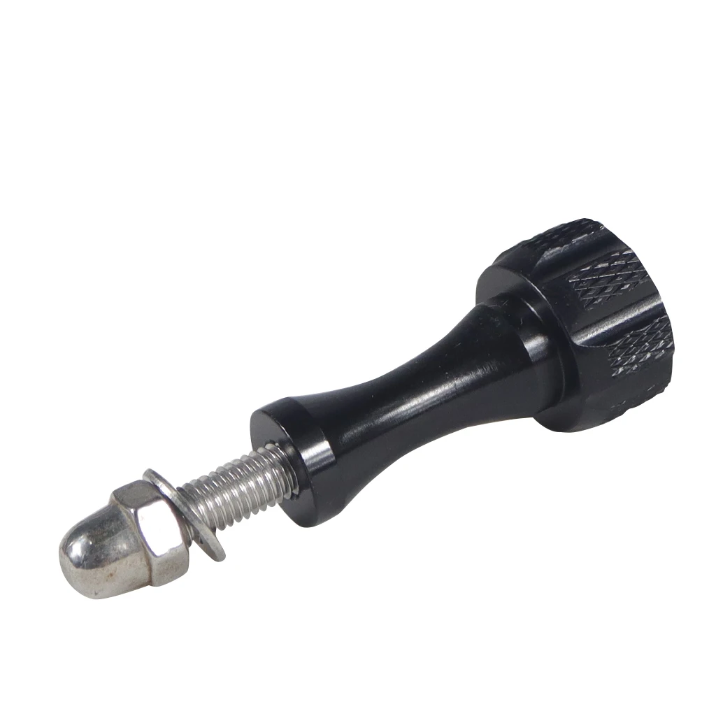 10 Stück Aluminium-Daumenknopf-Schrauben für GoPro-Zubehör, Einbeinstativ, Haltegriff, Stick-Montage, M5, kurze lange Stativ-Adapterschraube – Detail 30