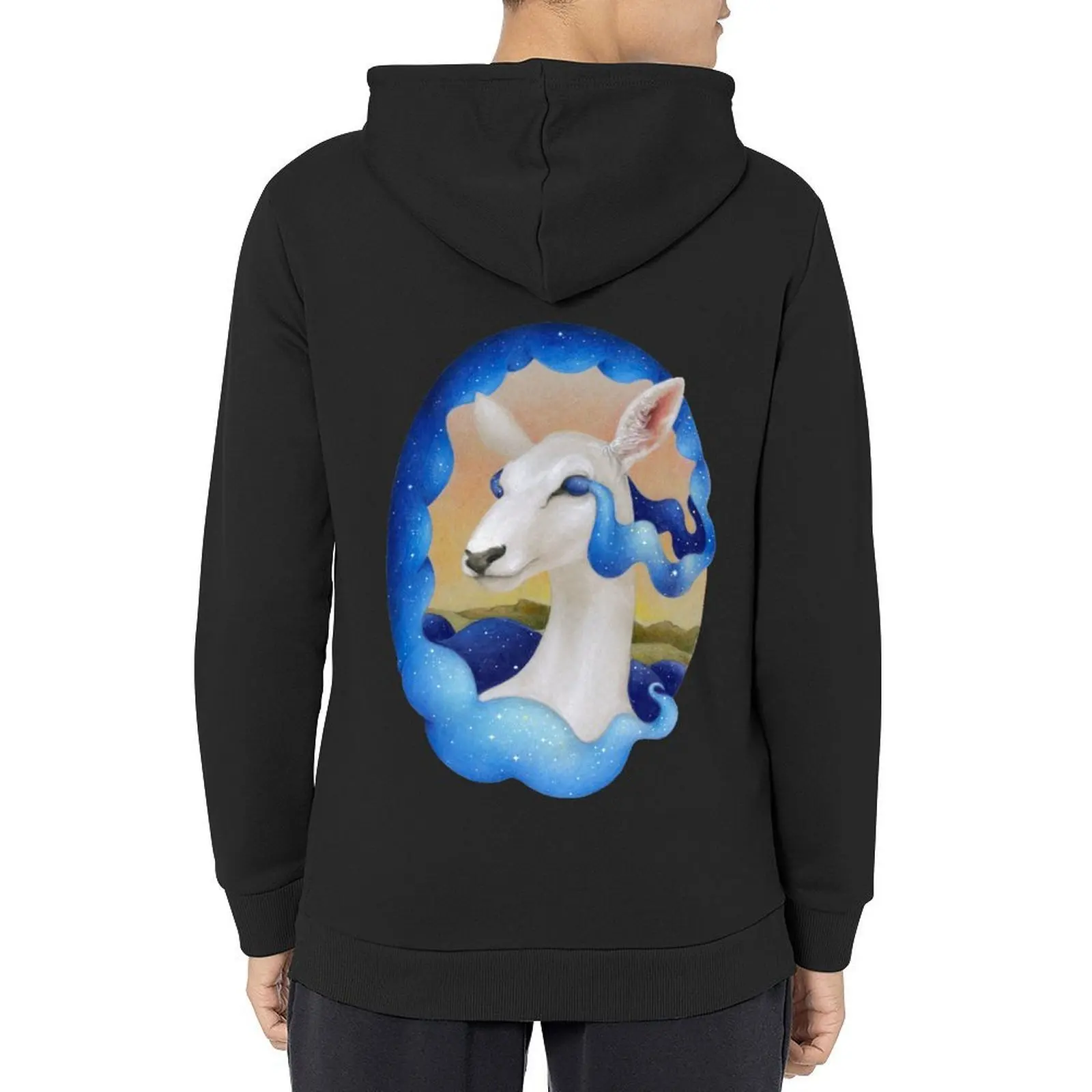 

White Deer - Spirit of the Woods Hoodie mens designer clothes male clothes mens clothes japanese style men's hoodie sweatshirt