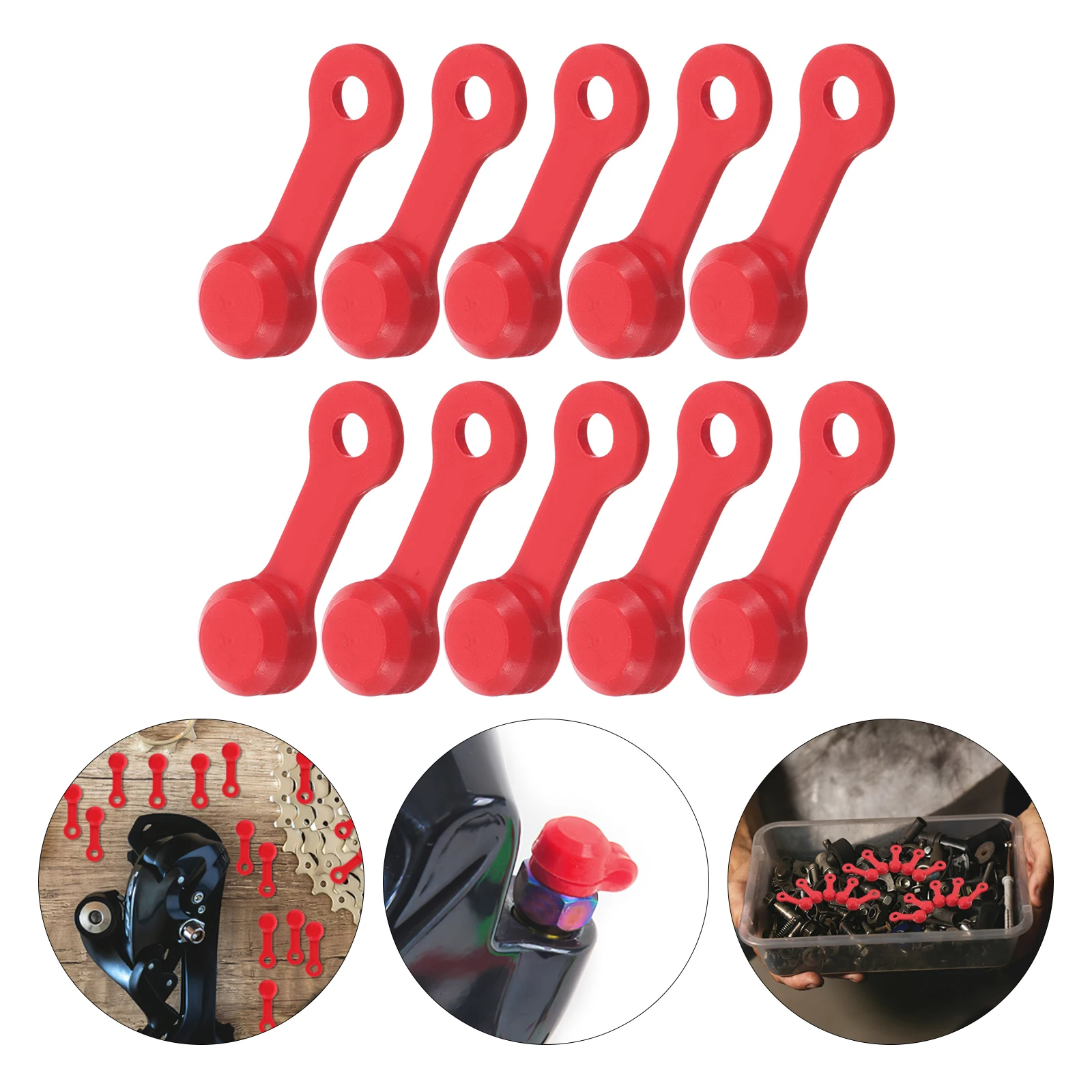 

20pcs Bicycle Hydraulic Brake Bleed Cap Dust Water Resistant Grease Cap Plug Replacement For Mountain Road Bike Plastic Brake